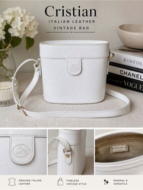 Cristian Italian Leather Vintage Bag